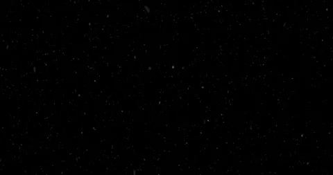Artistic falling snowflakes on black background Stock Footage 120707173