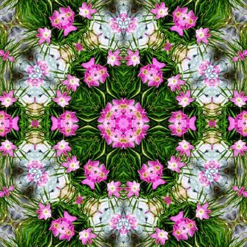 Artistic floral pattern 스톡 일러스트