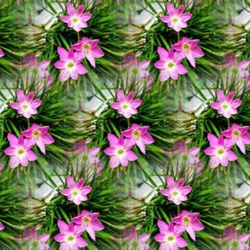 Artistic floral pattern Illustrazione stock