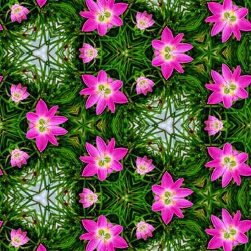 Artistic floral pattern 스톡 일러스트