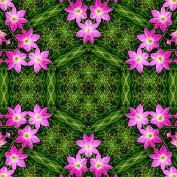 Artistic floral pattern 스톡 일러스트