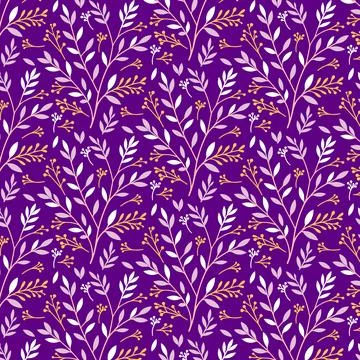 Artistic floral seamless pattern for bedding fashion digital print textile Stock Illustration