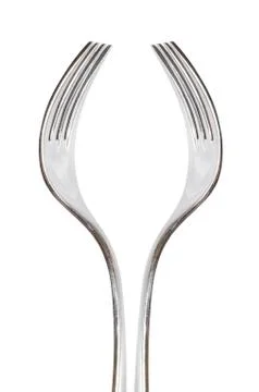 Artistic fork cup Stock Photos