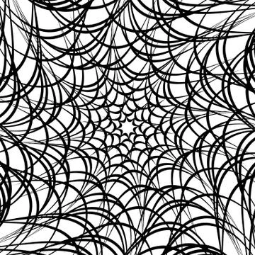 Artistic geometric pattern, texture with random lines. Monochrome abstract ba Illustrazione stock