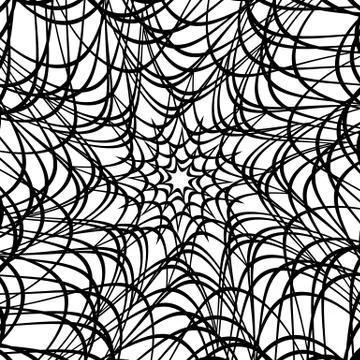 Artistic geometric pattern, texture with random lines. Monochrome abstract ba Stock Illustration