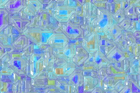 Artistic hi-tech optic template digital graphics background or texture Stock Illustration