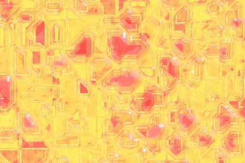 Artistic hi-tech optic wire pattern computer graphic background illustration Illustrazione stock