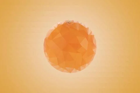  Artistic image of orange in geomentric patterns Artistic image of orange ... 스톡 사진