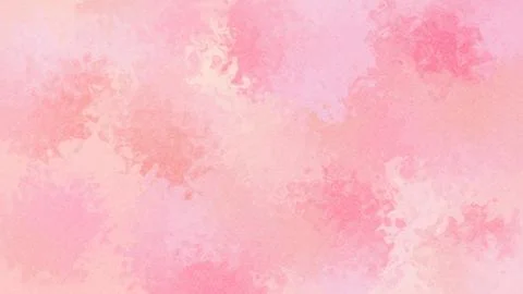 Artistic Ink Style Gradient Background in Pink Orange and White Stock Illustration