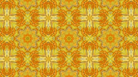 Artistic kaleidoscopic color pattern Stock Illustration