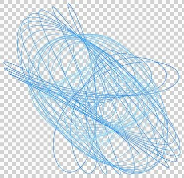 Artistic mathematical drawing pattern transparent PNG Stock Photos