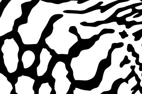 Artistic Motifs Pattern Inspired by Symphysodon or Discus Fish Skin Stock Illustration