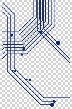 Artistic navy technology circuit pattern Stock Photos