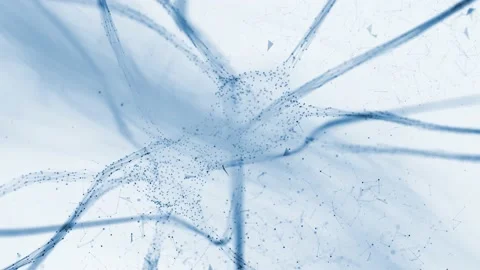 Artistic neuron cells motion background Vídeos de archivo 147411302