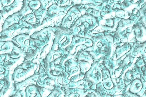 Artistic nice light blue monster relief digital drawn texture or background Stock Illustration
