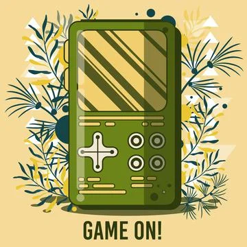 Artistic Object Illustration Game On Stock Illustration