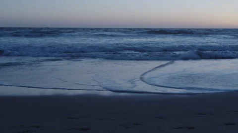 Artistic Ocean Shot at Sunset Vídeo Stock 310337548