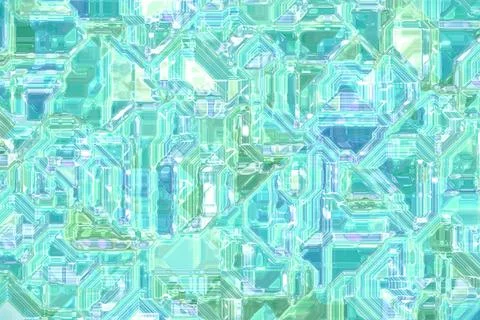 Artistic optic crystals pattern computer graphic backdrop illustration Illustrazione stock