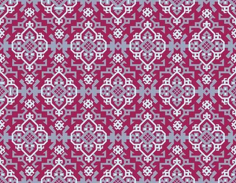 Artistic ornate orient seamless pattern. Arabic asian ornament Stock Illustration