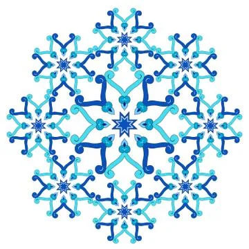 Artistic ottoman pattern series eighty two Stock Illustration