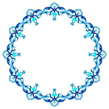 Artistic ottoman pattern series eighty nine Stock Illustration