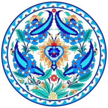 Artistic ottoman pattern series fourty seven Stock Illustration