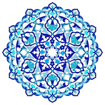 Artistic ottoman pattern series ninety one Stock Illustration