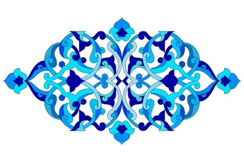 Artistic ottoman pattern series sixty five Stock-Illustration