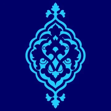 Artistic ottoman pattern series sixty seven Stock Illustration