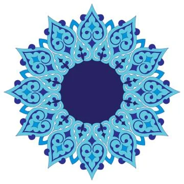 Artistic ottoman pattern series thirty nine Stock Illustration