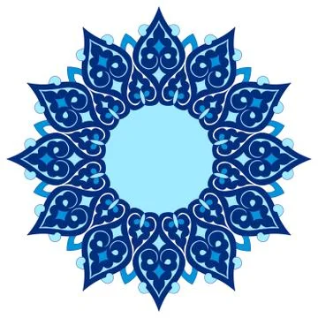 Artistic ottoman pattern series thirty eight Stock Illustration