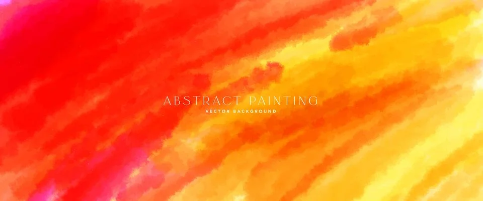 Artistic painted strokes vector background. Abstract fine art backdrop. Col.. Stock Illustration