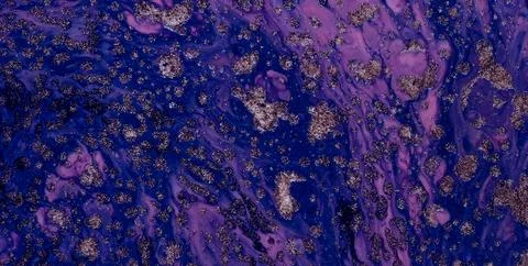 Artistic Pattern and Texture Combined with Golden Elements Illustrazione stock