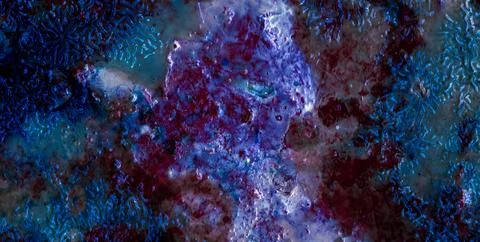 Artistic Pattern and Texture Combined with Golden Elements Illustrazione stock