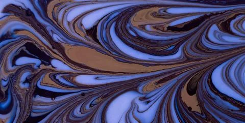 Artistic Pattern and Texture Combined with Golden Elements Stock Illustration