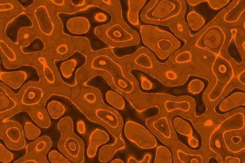 Artistic pattern with liquid forms computer graphic background texture Stock Illustration