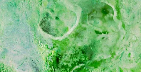 Artistic Patterns Featuring Grunge Textures and Liquid Colors Stock Illustration