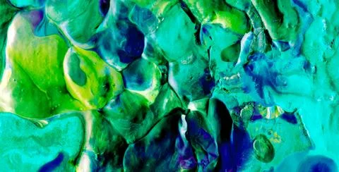 Artistic Patterns Featuring Grunge Textures and Liquid Colors Stock Illustration