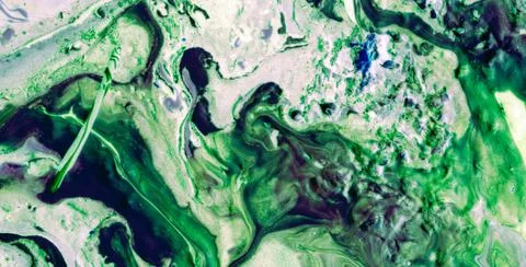 Artistic Patterns Featuring Grunge Textures and Liquid Colors Stock Illustration