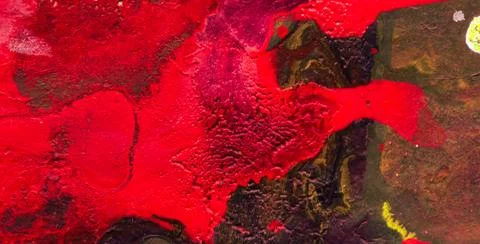 Artistic Patterns Featuring Grunge Textures and Liquid Colors Stock Illustration