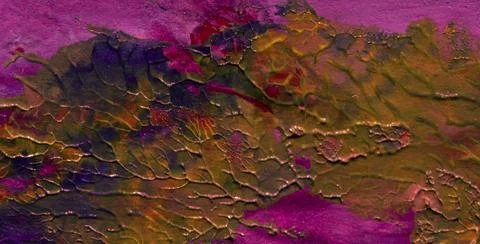 Artistic Patterns Featuring Grunge Textures and Liquid Colors Stock Illustration