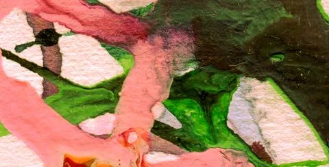 Artistic Patterns Featuring Grunge Textures and Liquid Colors Stock Illustration