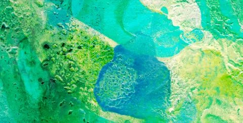 Artistic Patterns Featuring Grunge Textures and Liquid Colors Stock Illustration