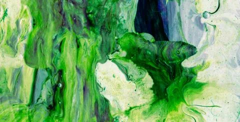 Artistic Patterns Featuring Grunge Textures and Liquid Colors Stock Illustration