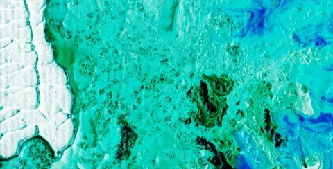 Artistic Patterns Featuring Grunge Textures and Liquid Colors Stock Illustration