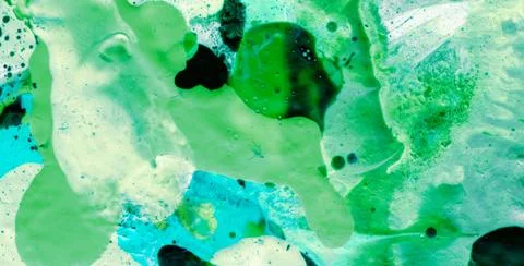 Artistic Patterns Featuring Grunge Textures and Liquid Colors Stock Illustration