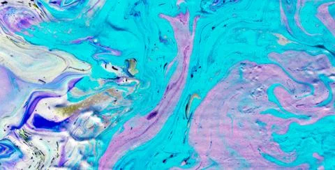 Artistic Patterns Featuring Grunge Textures and Liquid Colors Stock Illustration