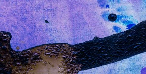 Artistic Patterns Featuring Grunge Textures and Liquid Colors Stock Illustration