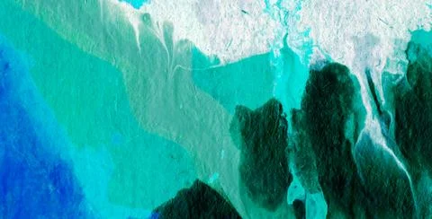Artistic Patterns Featuring Grunge Textures and Liquid Colors Stock Illustration