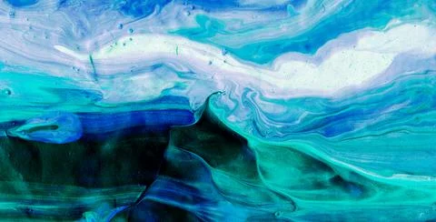 Artistic Patterns Featuring Grunge Textures and Liquid Colors Stock Illustration